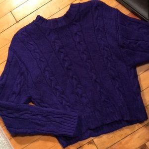 Cable Knit Wool sweater